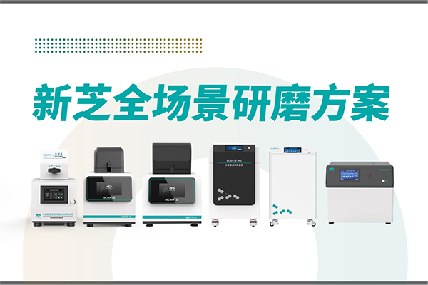 研磨效率低？樣本活性難保？新芝生物全場景研磨方案，科研無憂！